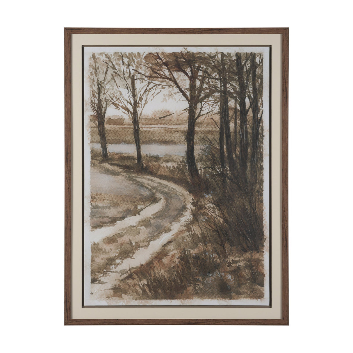 Meadow Memories II by Mercana Studio Hand Embelished Framed Artwork Matted under Glass from Mercana - Luna Furniture