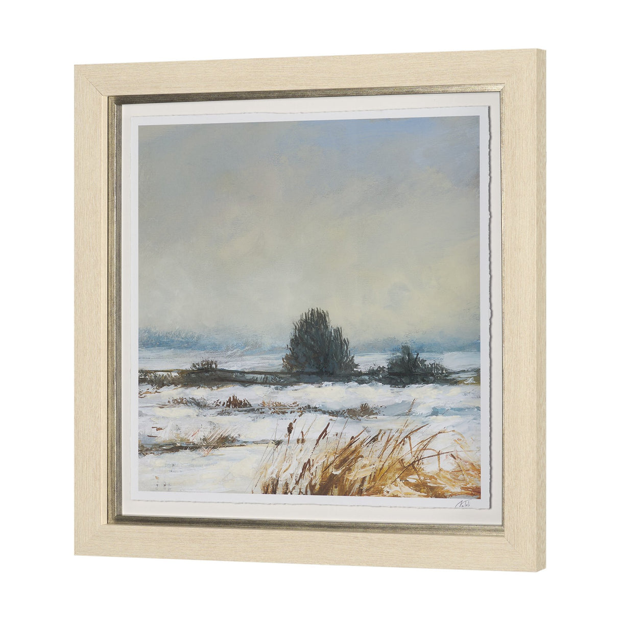Winter Day III by Mercana Studio Hand Embelished Framed Artwork Matted under Glass from Mercana - Luna Furniture