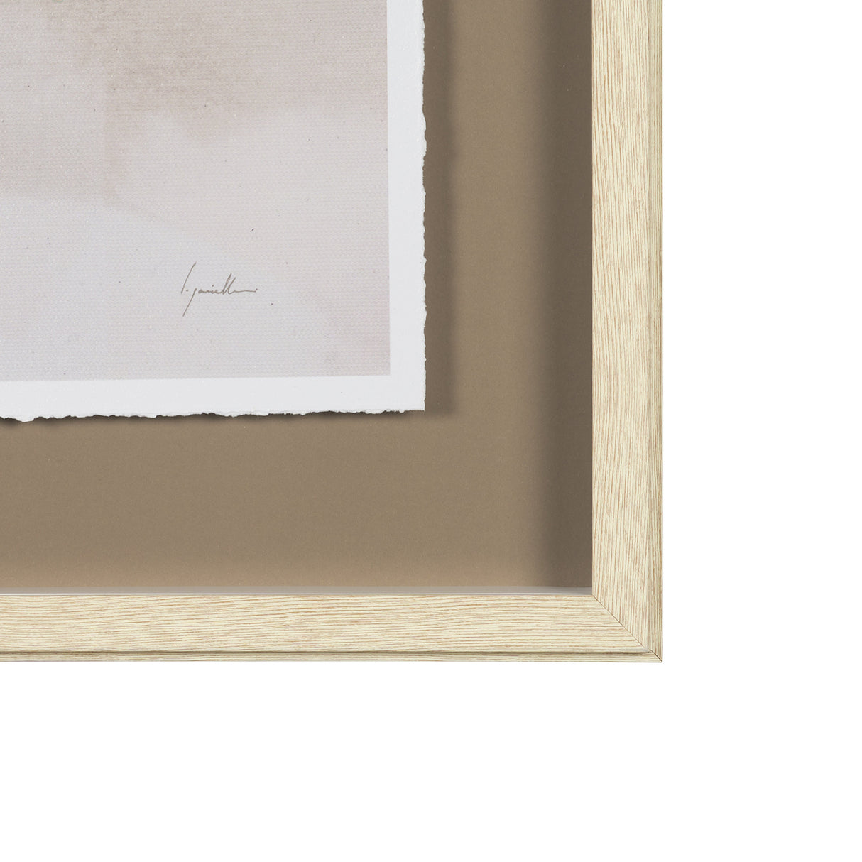 Weathered Silence II by Mercana Studio Hand Embelished Textured Framed Artwork Matted under Glass from Mercana - Luna Furniture