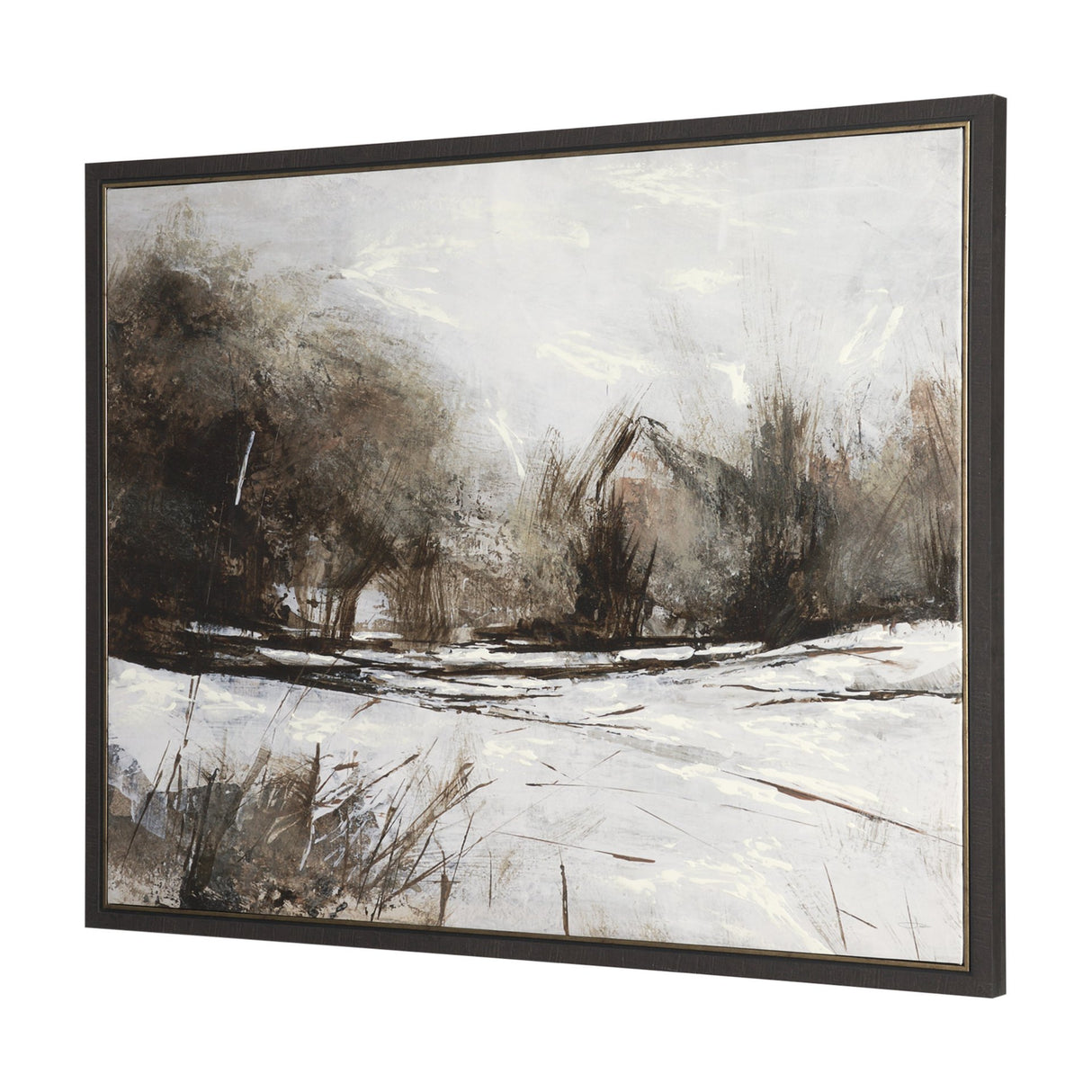 Quiet Horizons II by Mercana Studio Hand-Embellished Textured Framed Canvas Artwork from Mercana - Luna Furniture