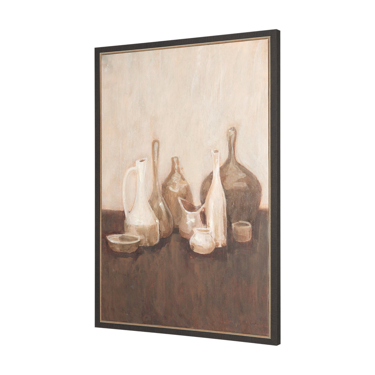 Bottled Perspective I by Mercana Studio Hand-Embellished Textured Framed Canvas Artwork from Mercana - Luna Furniture