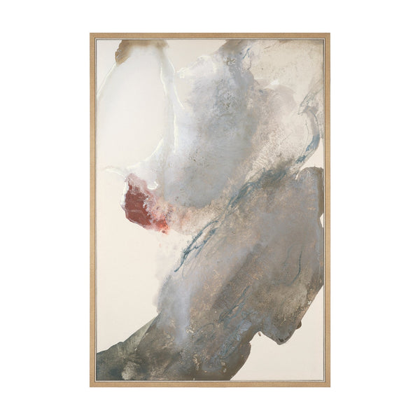 Inclination I by Ira Havuka Hand-Embellished Textured Framed Canvas Artwork