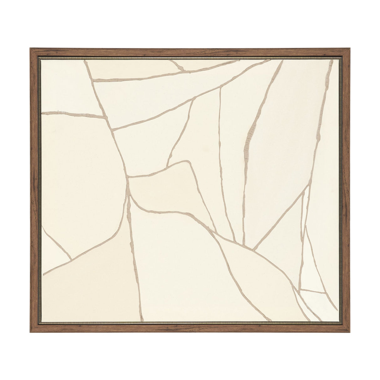 Field Patchwork II by Mercana Studio Handmade Original Framed Canvas Artwork from Mercana - Luna Furniture