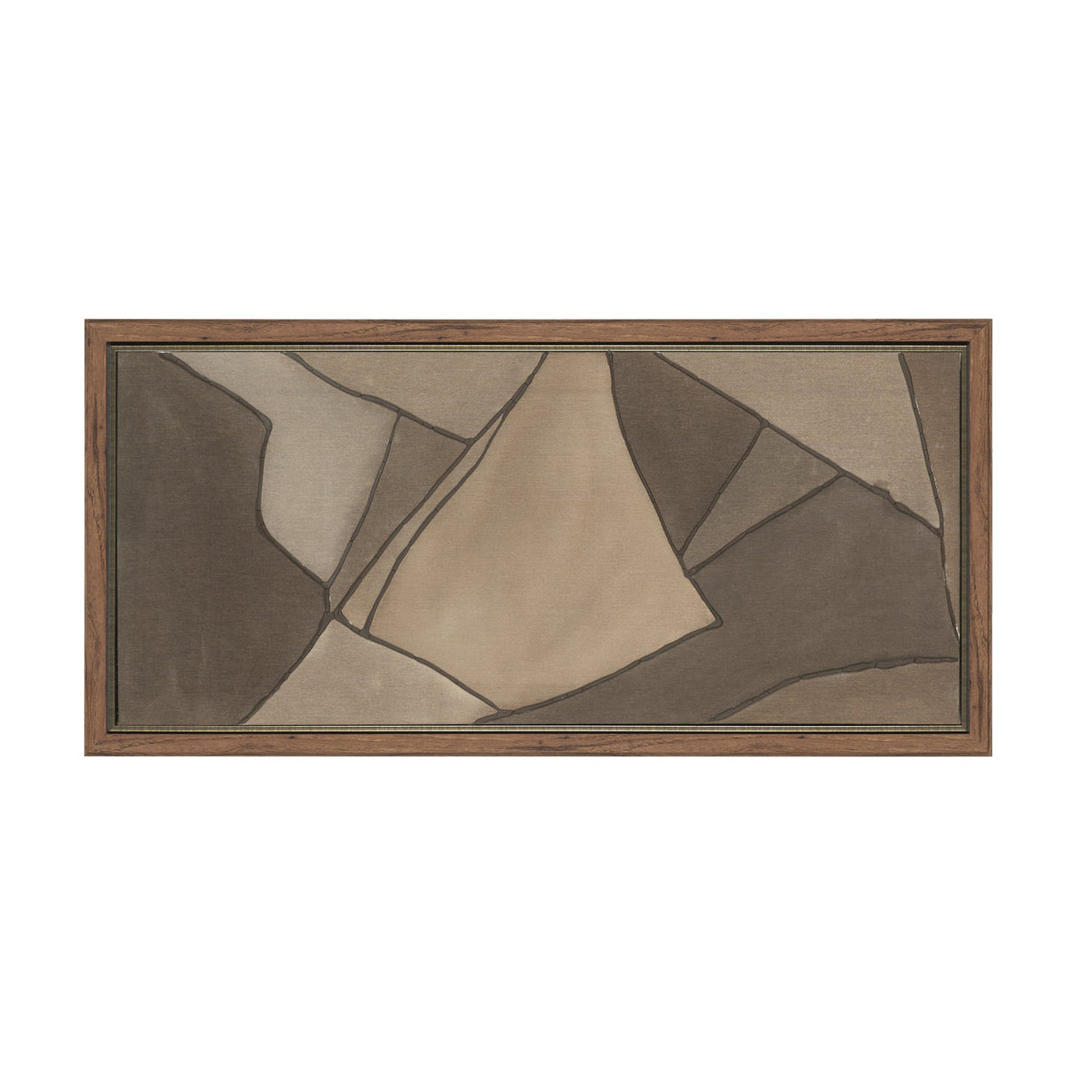 Field Patchwork III by Mercana Studio Handmade Original Framed Canvas Artwork from Mercana - Luna Furniture