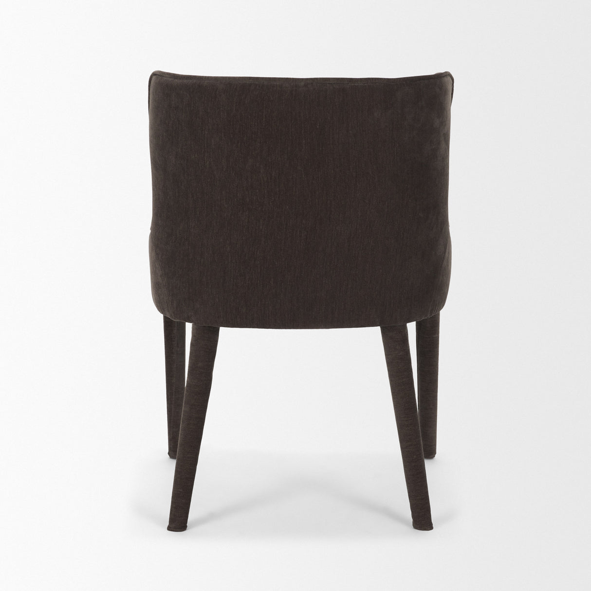Nolan Slope Charcoal Chenille Dining Chair, Set of 2 from Mercana - Luna Furniture