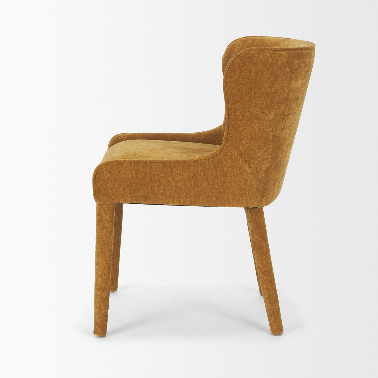 Nolan Slope Rust Chenille Dining Chair, Set of 2 from Mercana - Luna Furniture