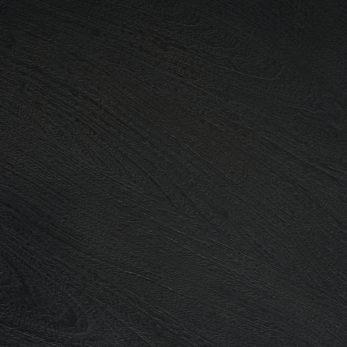 Sonel Matte Black Wood Pedestal Foyer Table from Mercana - Luna Furniture