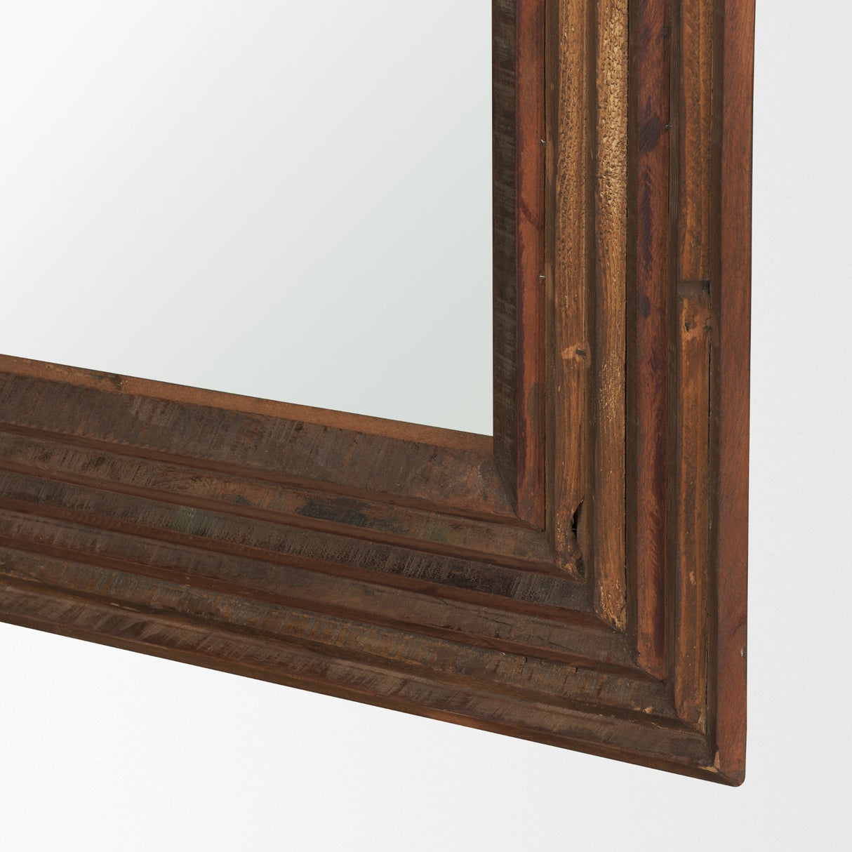 Bennet Small Rectangle Reclaimed Wooden Mirror from Mercana - Luna Furniture