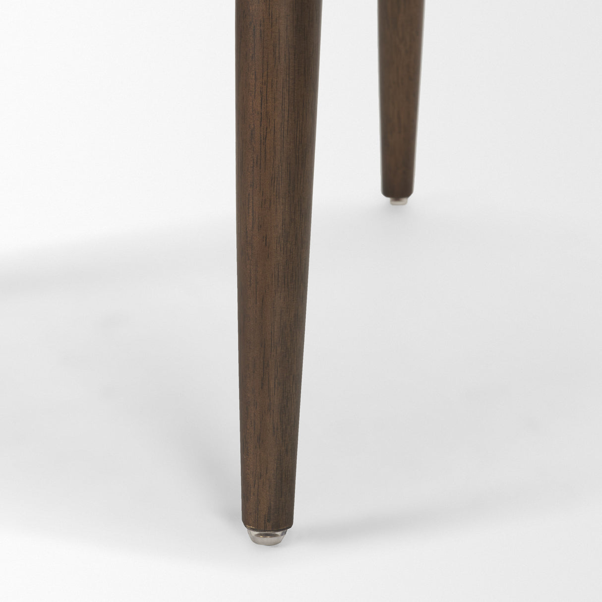 Abbie Curved Back Oatmeal Fabric Armless Dining Chair, Set of 2 from Mercana - Luna Furniture