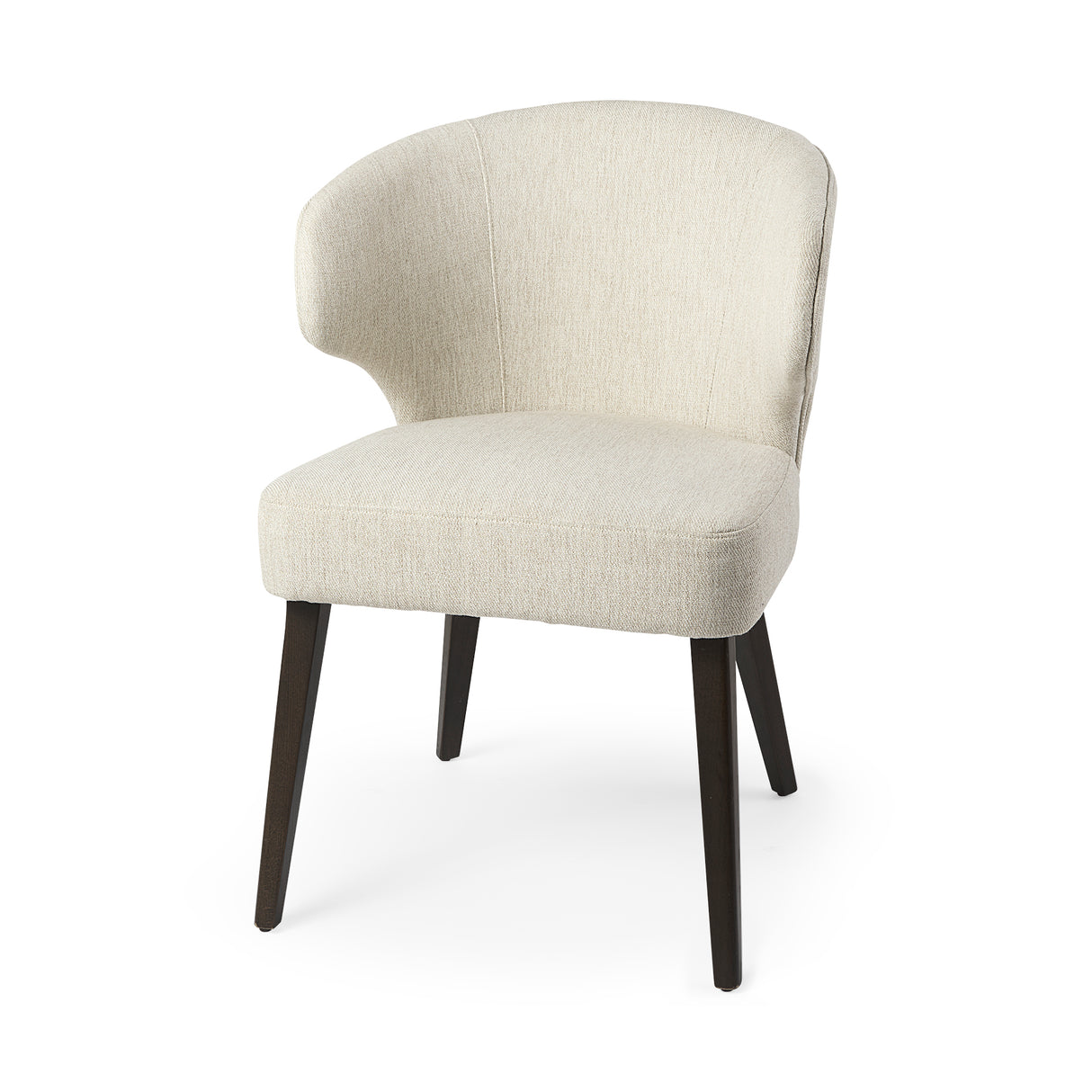 Terra Fluted Dining Table - 4 Niles Chairs - Terra Sideboard from Mercana - Luna Furniture