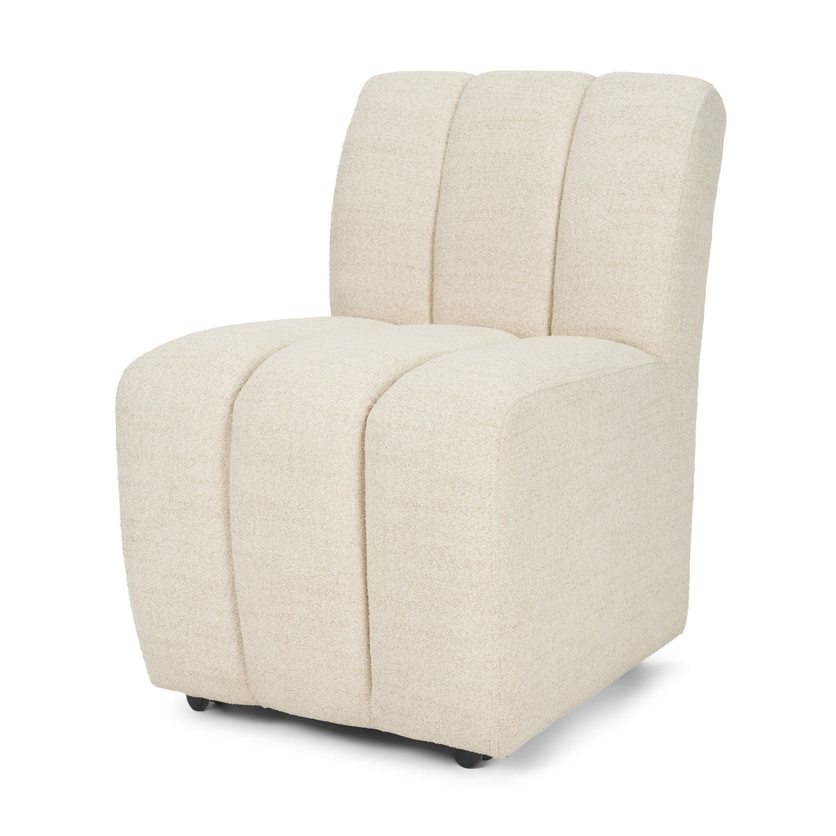 Wilkins Beige Performance Fabric Upholstered Dining Chair from Mercana - Luna Furniture