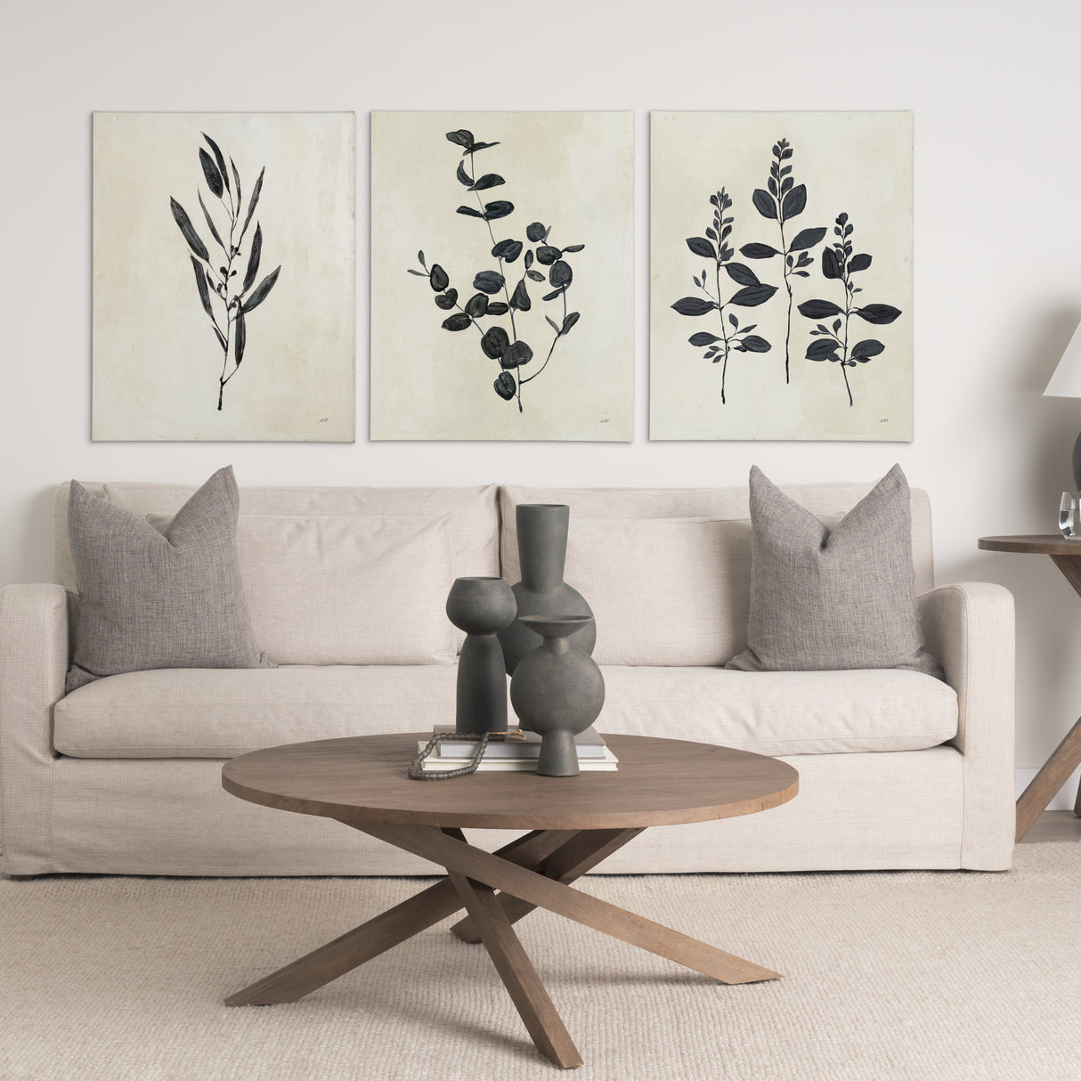 Botanical Study IV by Julia Purinton a Hand Embellished Textured Canvas from Mercana - Luna Furniture
