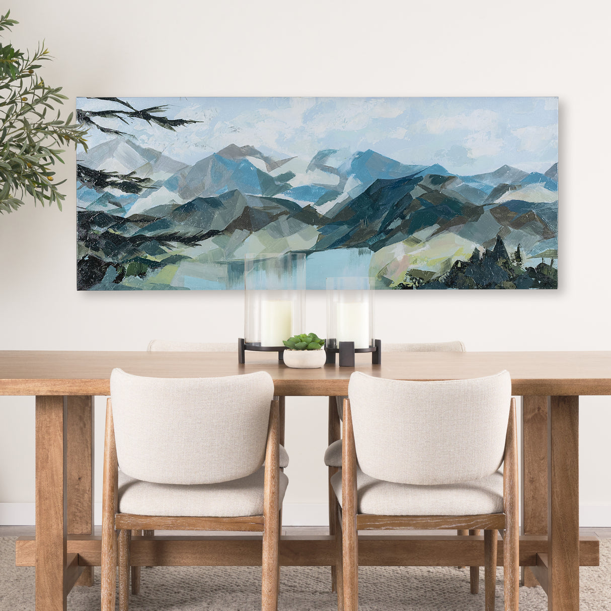 Vista I by Mercana Studio a Hand Embellished Textured Canvas from Mercana - Luna Furniture