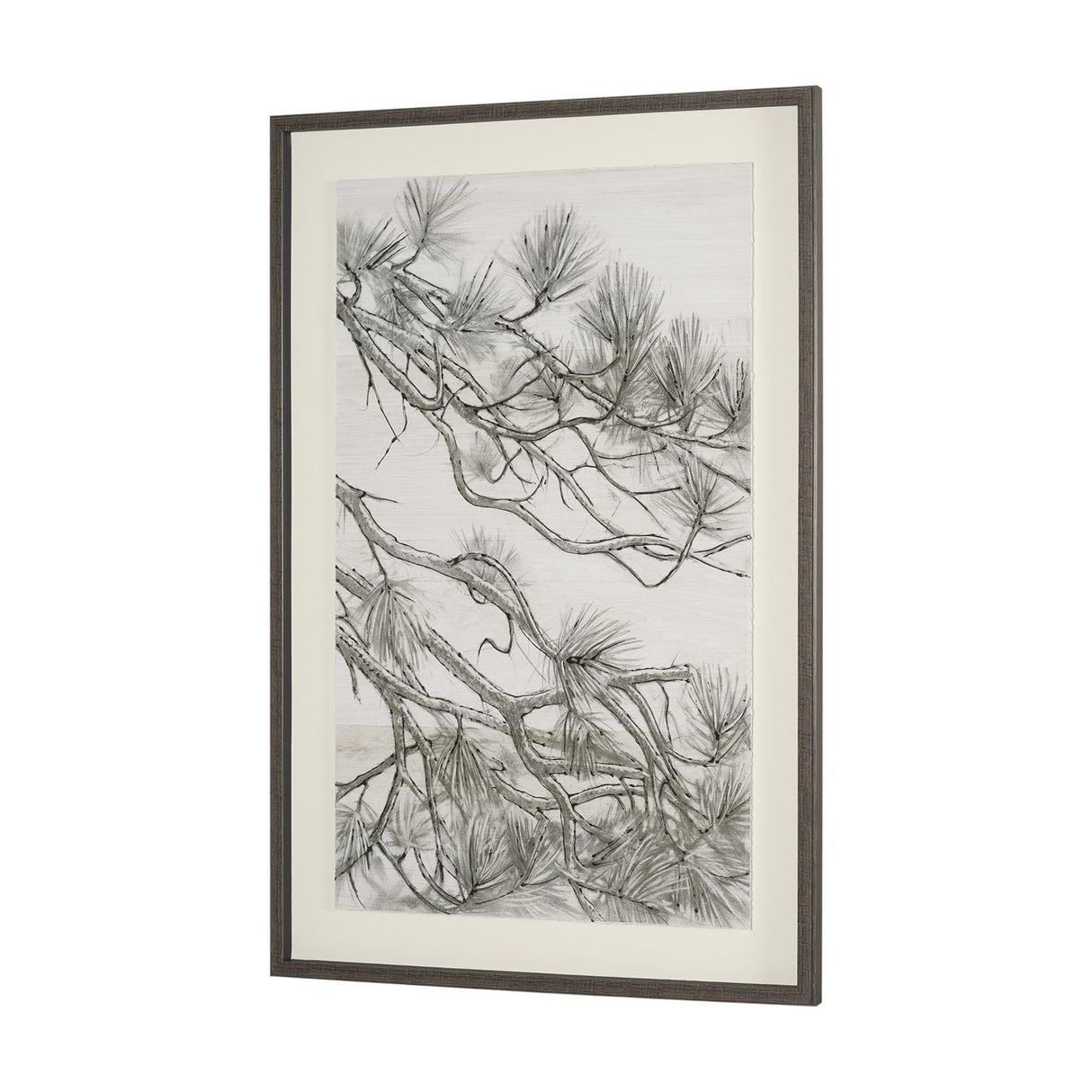 Ponderosa Whisper C by Mercana Studio Hand Embelished Framed Artwork Matted under Glass from Mercana - Luna Furniture