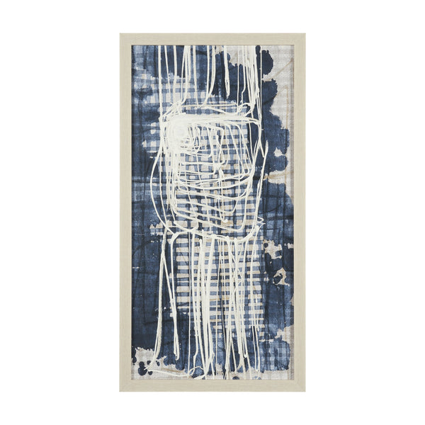 Intuition I by Mercana Studio Hand-Embellished Textured Framed Canvas Artwork