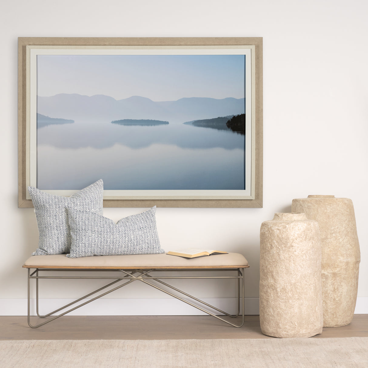 Dream Reflections by Andrew Geiger a Framed Photo Art Print Matted under Glass from Mercana - Luna Furniture