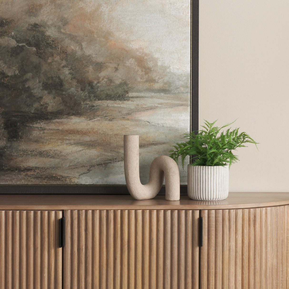 Kailyn Resin Textured Concrete Gray Decorative Object from Mercana - Luna Furniture