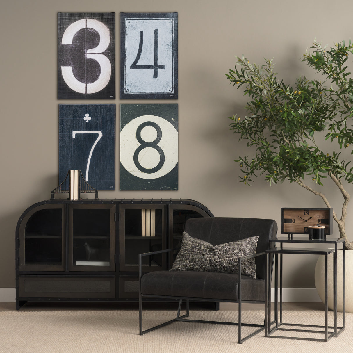 Value Collector 7 by Alarm a Hand Embellished Textured Canvas from Mercana - Luna Furniture