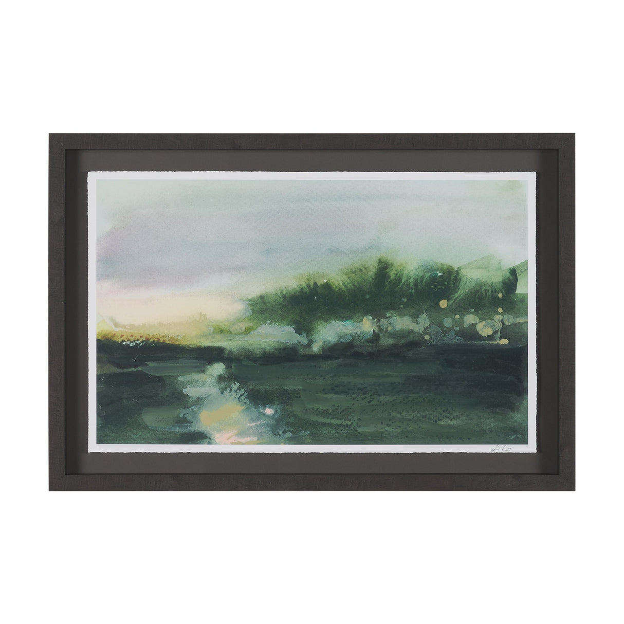 Afternoon Sunset by Mercana Studio Hand Embelished Framed Artwork Matted under Glass from Mercana - Luna Furniture
