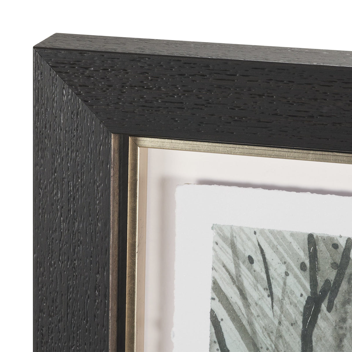 Brook and Willows I by Mercana Studio Hand Embelished Textured Framed Artwork Matted under Glass from Mercana - Luna Furniture