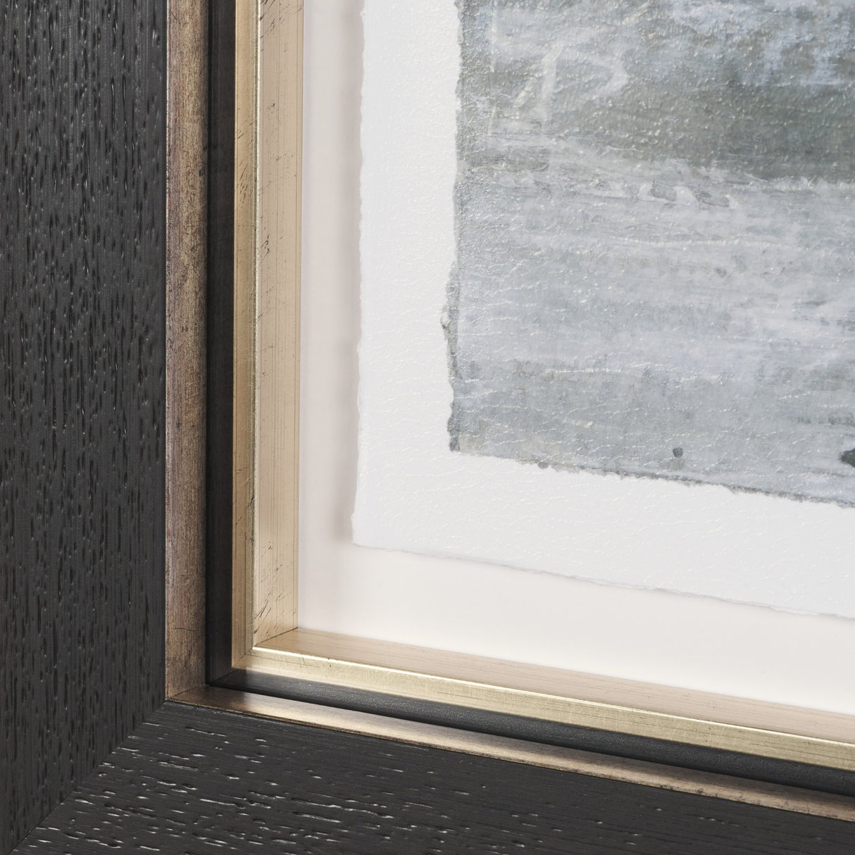 Brook and Willows I by Mercana Studio Hand Embelished Textured Framed Artwork Matted under Glass from Mercana - Luna Furniture