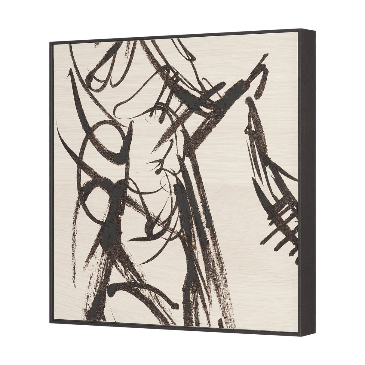 Sculptured Chaos IV by Mercana Studio Hand Embellished Textured Framed Artwork from Mercana - Luna Furniture