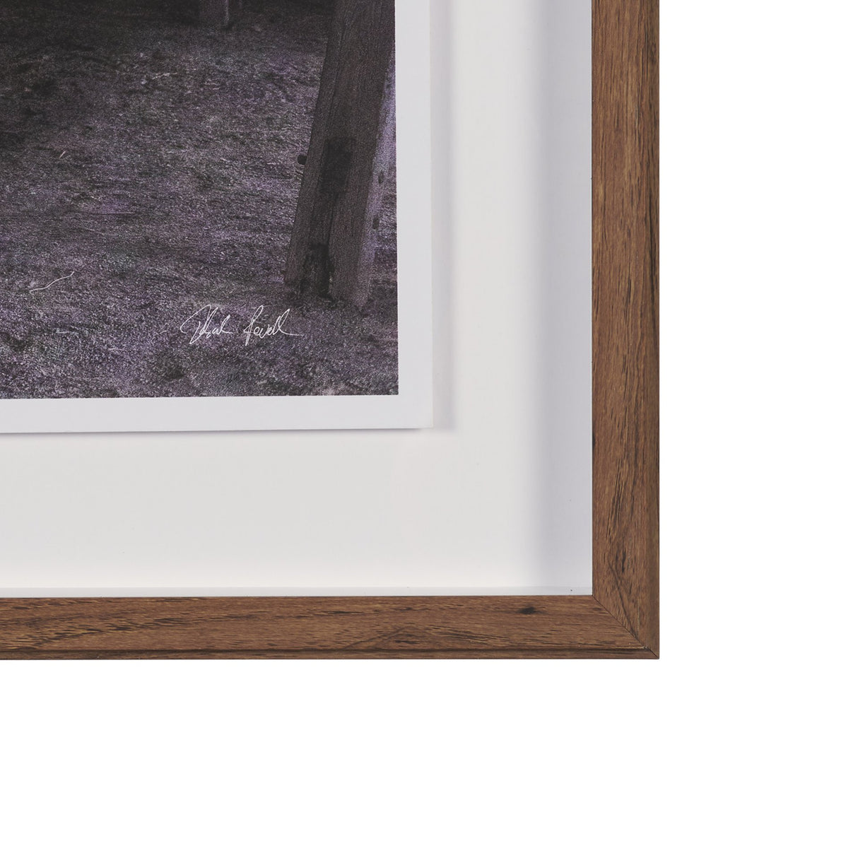 Canoe Barn by Deborah Revell Hand Embelished Framed Art Print Matted under Glass from Mercana - Luna Furniture
