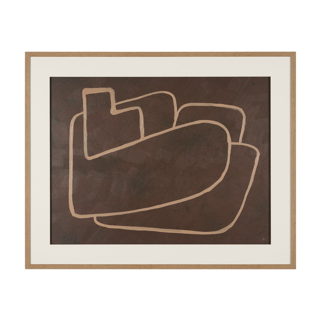 Fusion I by Mercana Studio Hand Embelished Textured Framed Artwork Matted under Glass from Mercana - Luna Furniture