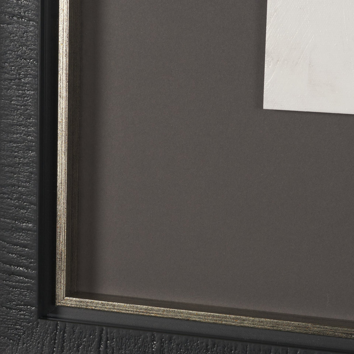 The Farm by Deborah Revell Hand Embelished Textured Framed Art Print Matted under Glass from Mercana - Luna Furniture