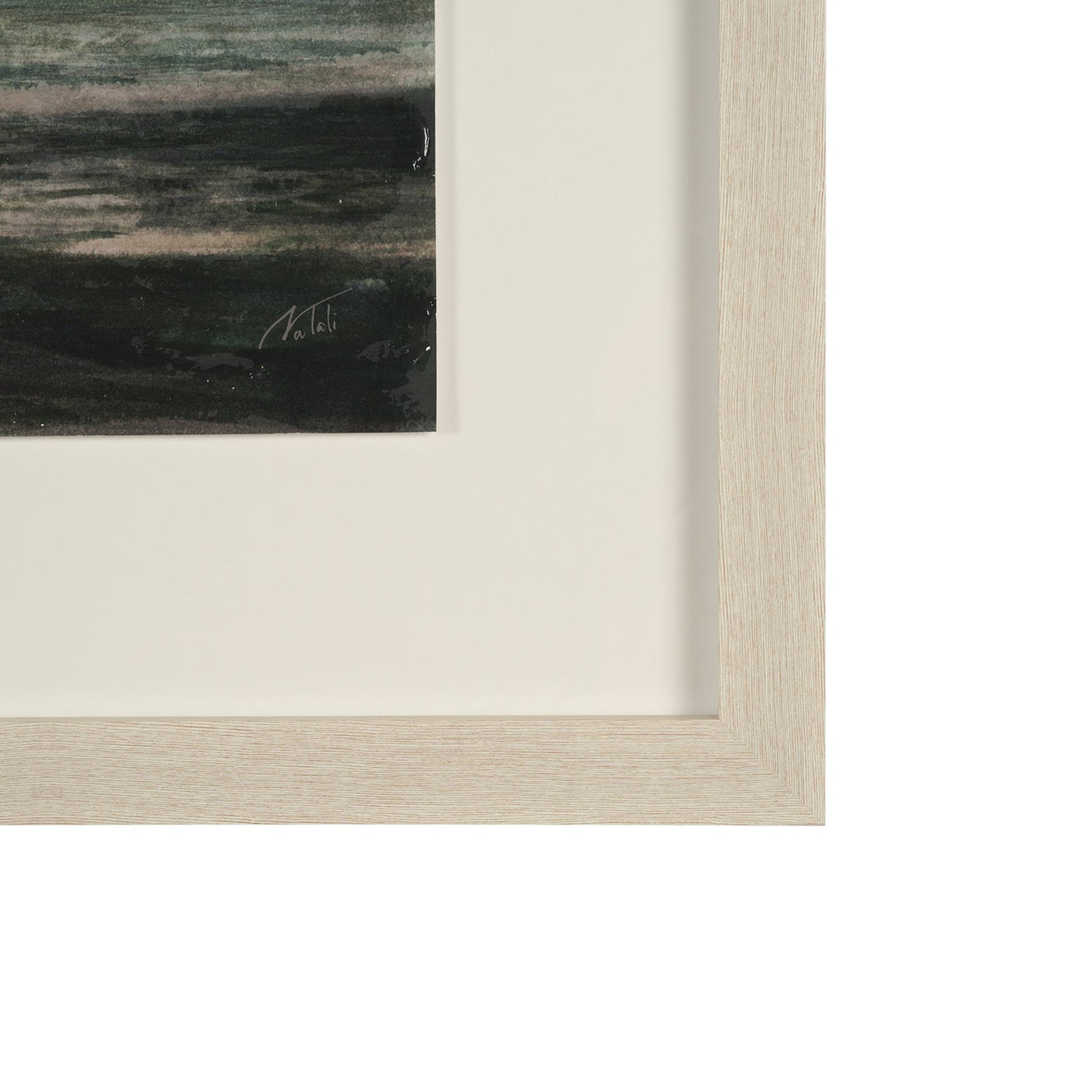 Coastal Splendor II by Mercana Studio Hand Embelished Framed Artwork Matted under Glass from Mercana - Luna Furniture