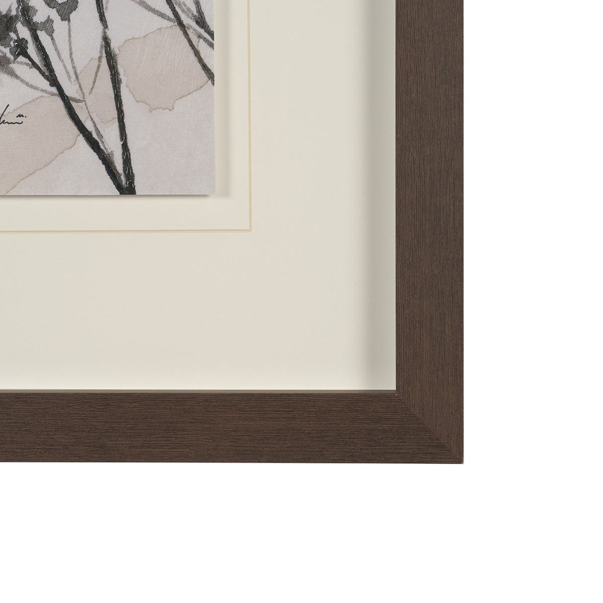 Meadow R by Mercana Studio Hand Embelished Textured Framed Artwork Matted under Glass from Mercana - Luna Furniture