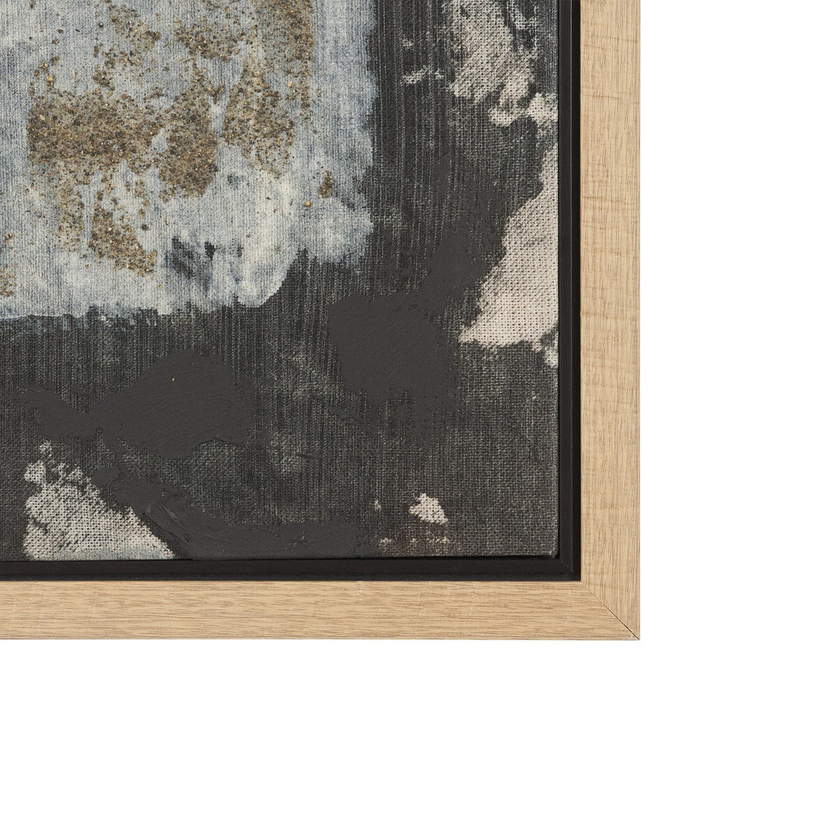 Textural Echo - Erosion by Kristine Hegre Hand-Embellished Textured Framed Canvas Artwork from Mercana - Luna Furniture