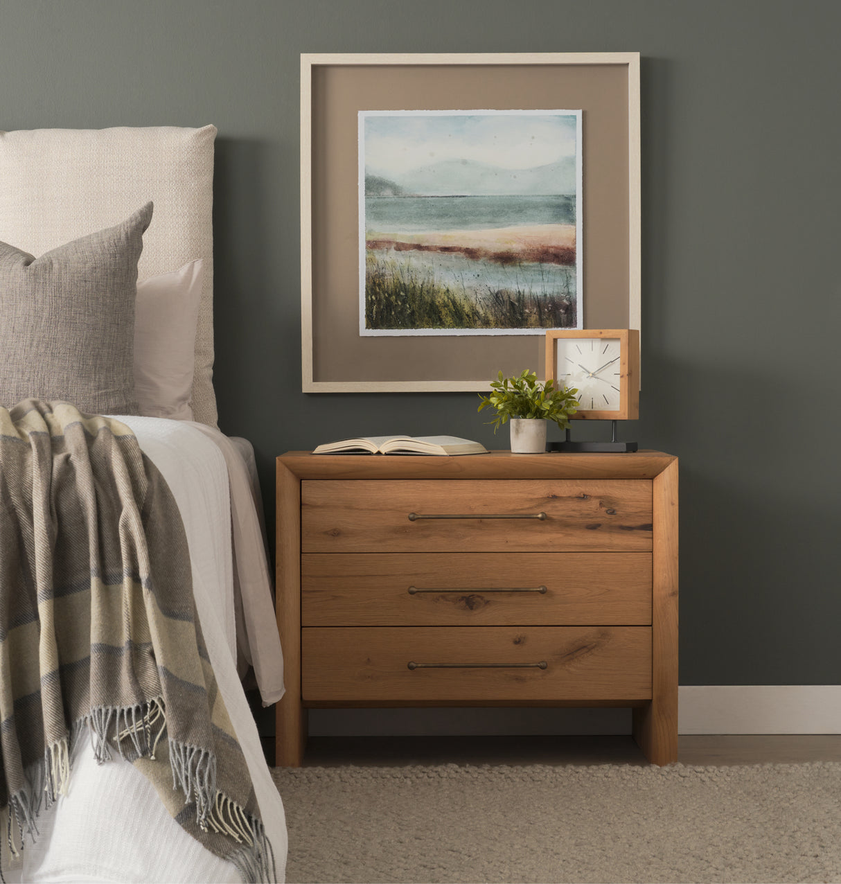 Shoreline Beauty III by Mercana Studio Hand Embelished Framed Artwork Matted under Glass from Mercana - Luna Furniture