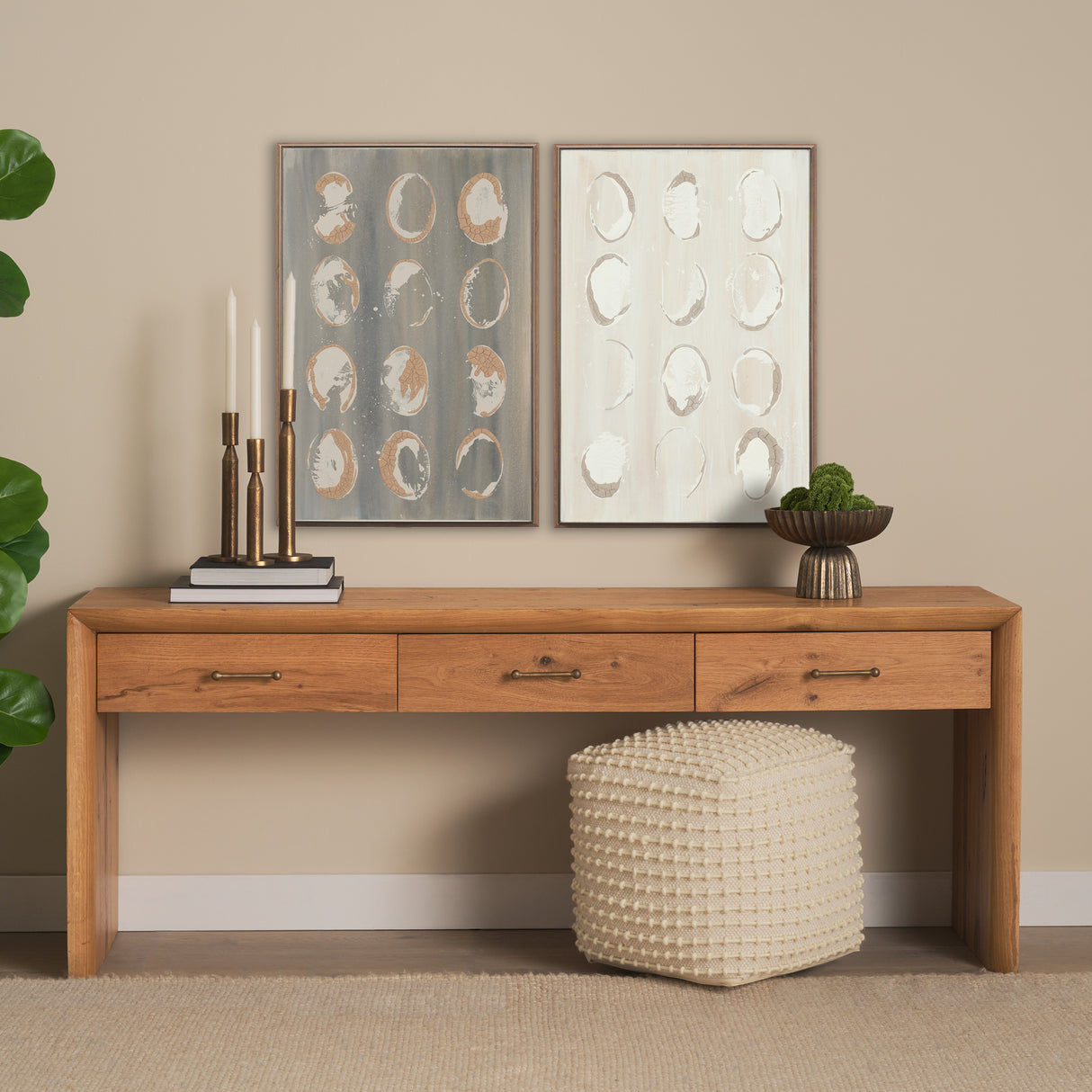 Equilibra I by Studio M a Handmade Original Framed Artwork from Mercana - Luna Furniture
