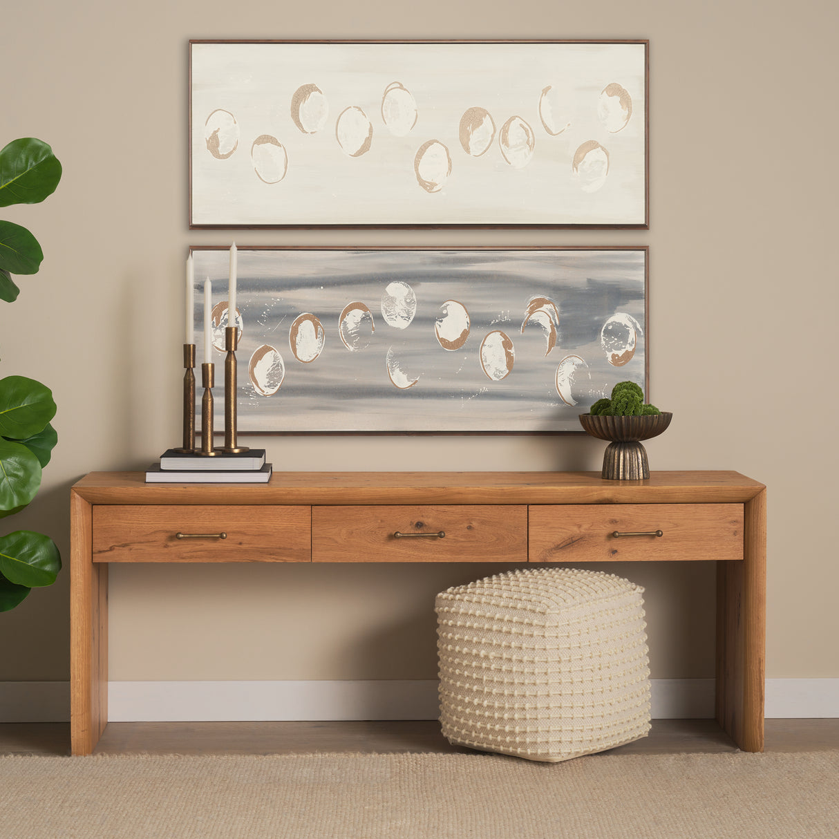 Equilibra III by Studio M a Handmade Original Framed Artwork from Mercana - Luna Furniture