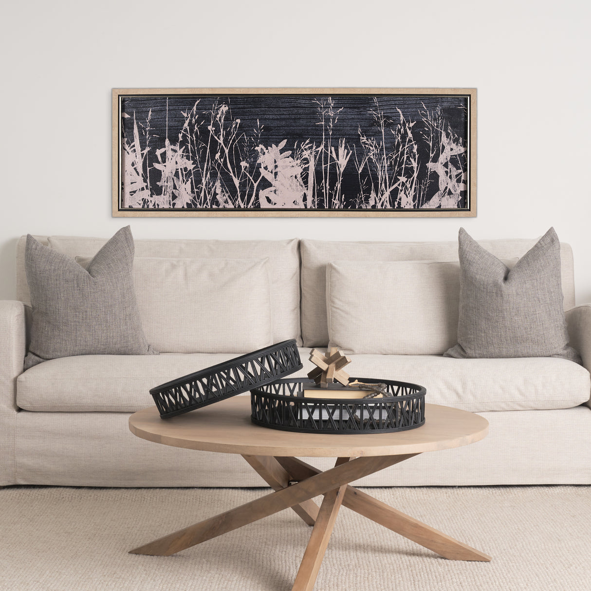Meadow Herbes by Mercana Studio a Hand Embellished Textured Framed Art Print from Mercana - Luna Furniture