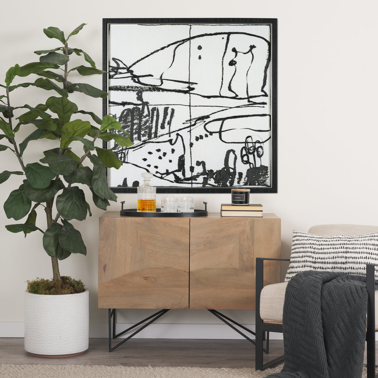 Lost Treasure Map III by Mercana Studio a Hand Embellished Textured Framed Art Print from Mercana - Luna Furniture