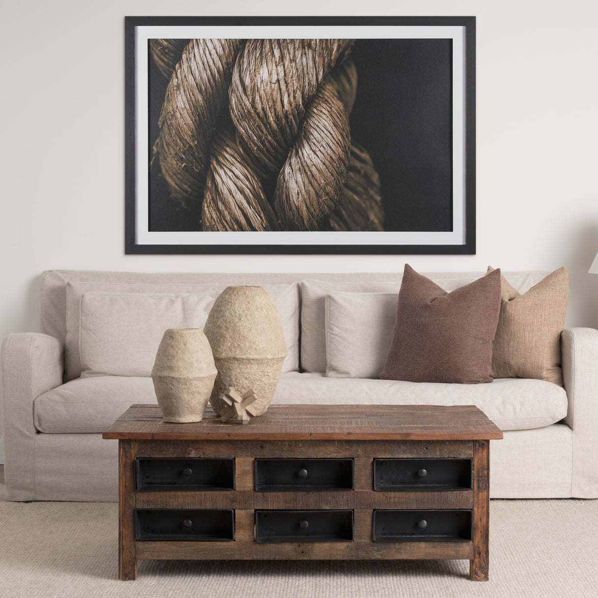 Anchored by Melissa McClain a Hand Embellished Framed Photo Art Print Matted under Glass from Mercana - Luna Furniture