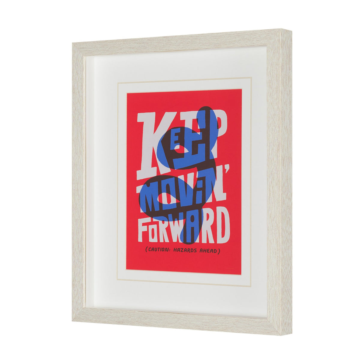 Motivation Mantra I by Michael Mullan Framed Artwork Matted under Glass from Mercana - Luna Furniture