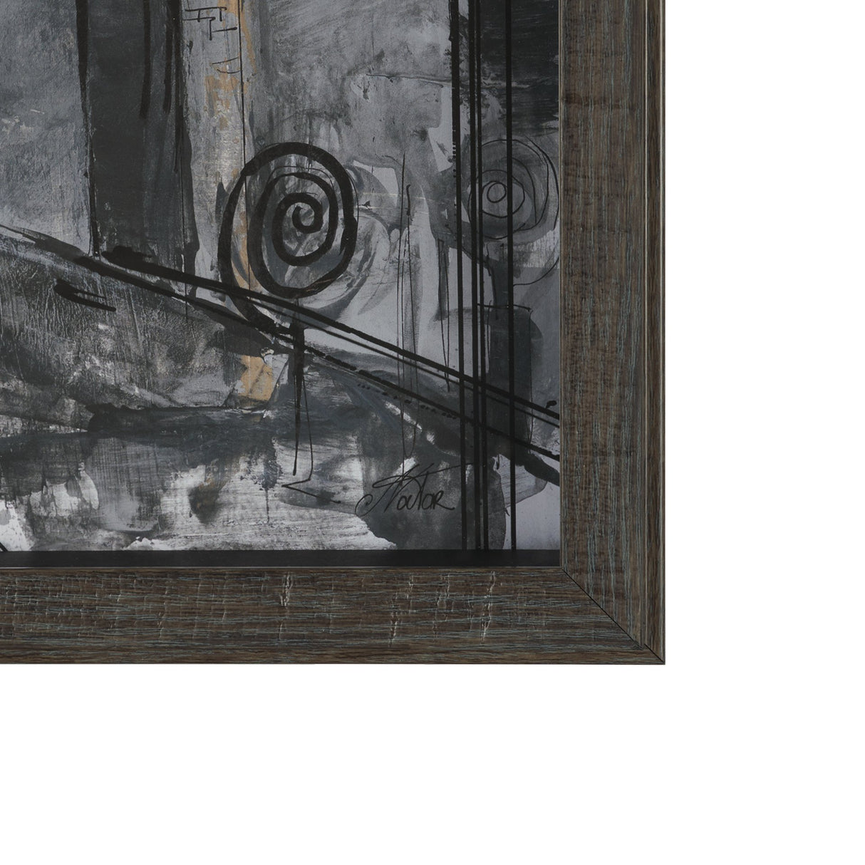 Community 2B by Mercana Studio Framed Artwork Matted under Glass from Mercana - Luna Furniture