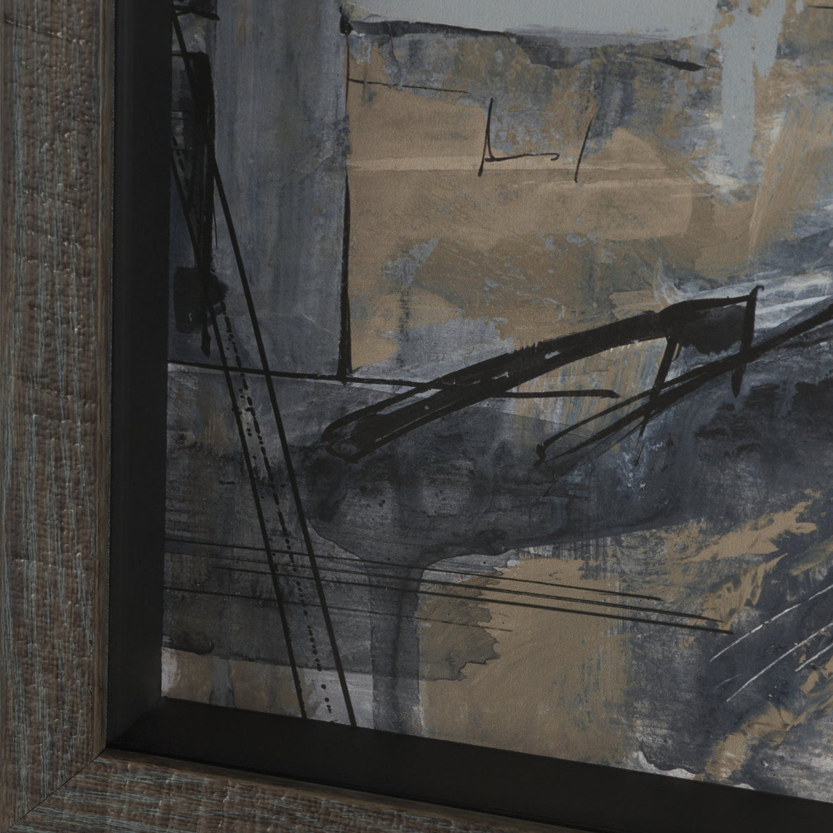 Community 3B by Mercana Studio Framed Artwork Matted under Glass from Mercana - Luna Furniture