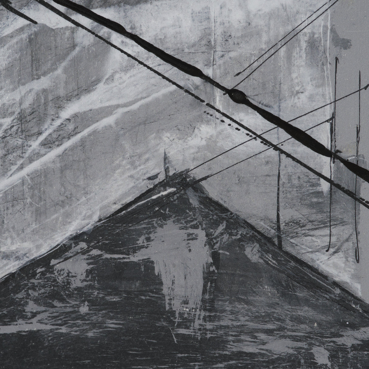 Community 4A by Mercana Studio Hand-Embellished Textured Framed Artwork Matted from Mercana - Luna Furniture