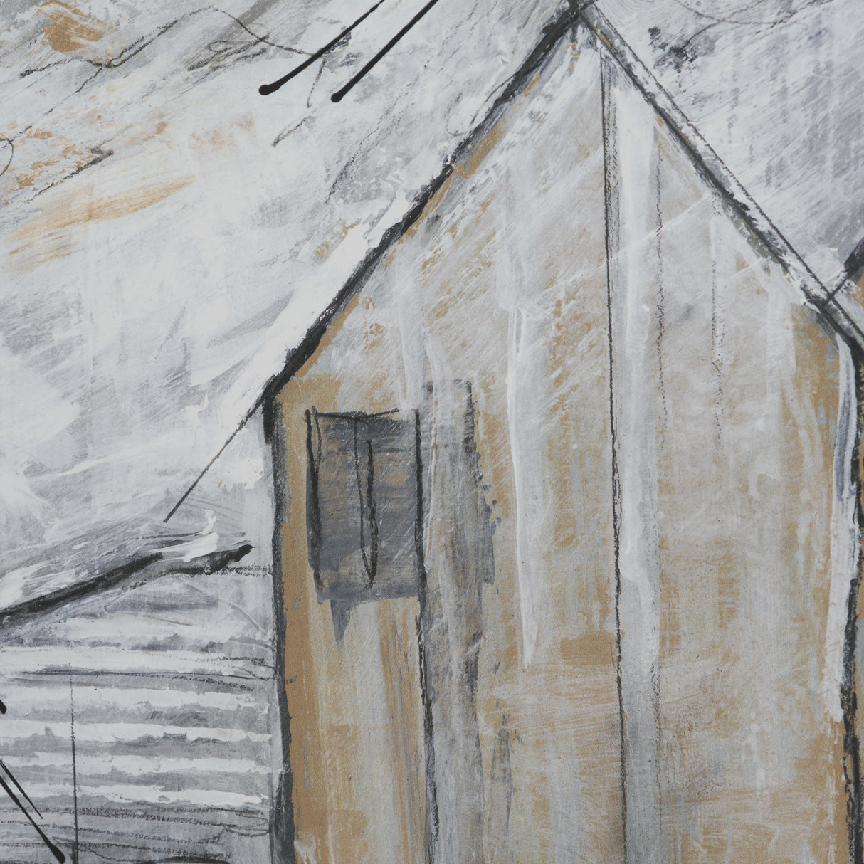 Community 4D by Mercana Studio Framed Artwork Matted under Glass from Mercana - Luna Furniture