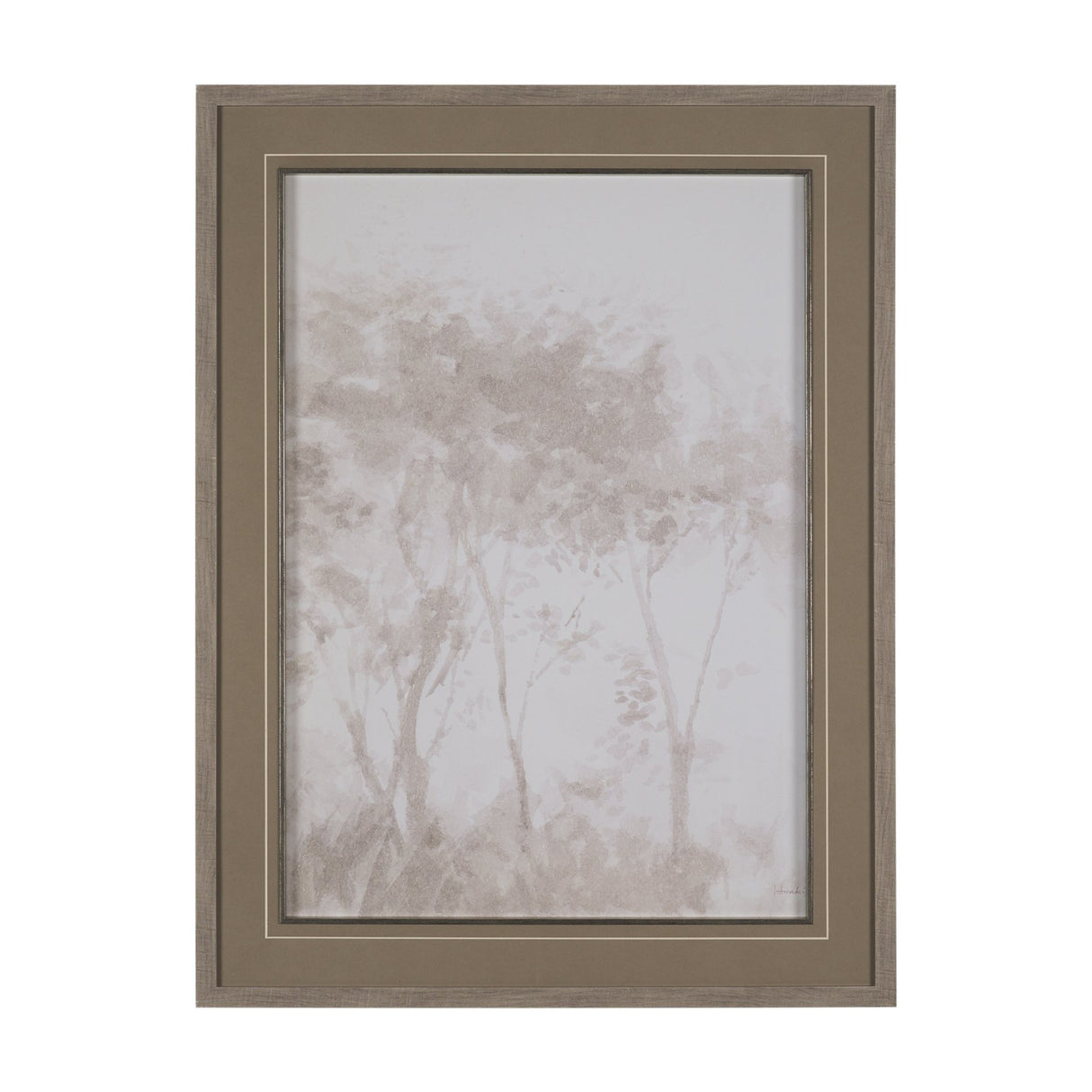 Quiet Canopy I by Mercana Studio Hand-Embellished Framed Artwork Matted under Glass from Mercana - Luna Furniture