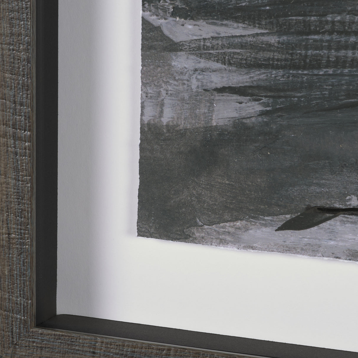 Community 2C by Mercana Studio Hand-Embellished Textured Framed Artwork Matted under Glass from Mercana - Luna Furniture