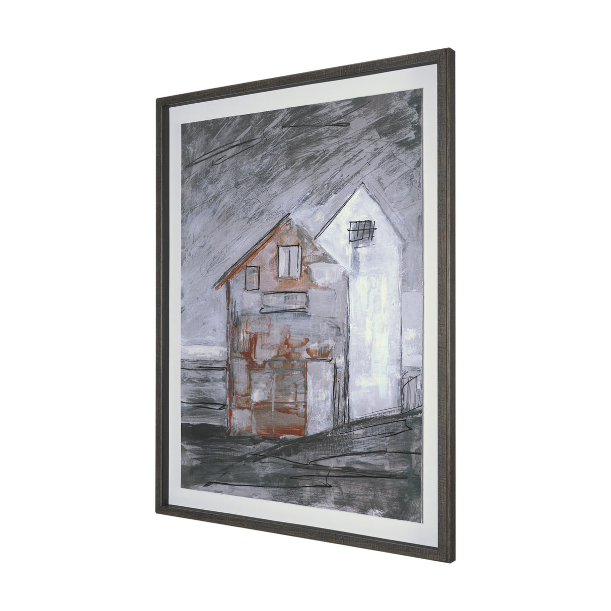 Community 3D by Mercana Studio Hand-Embellished Textured Framed Artwork Matted under Glass from Mercana - Luna Furniture