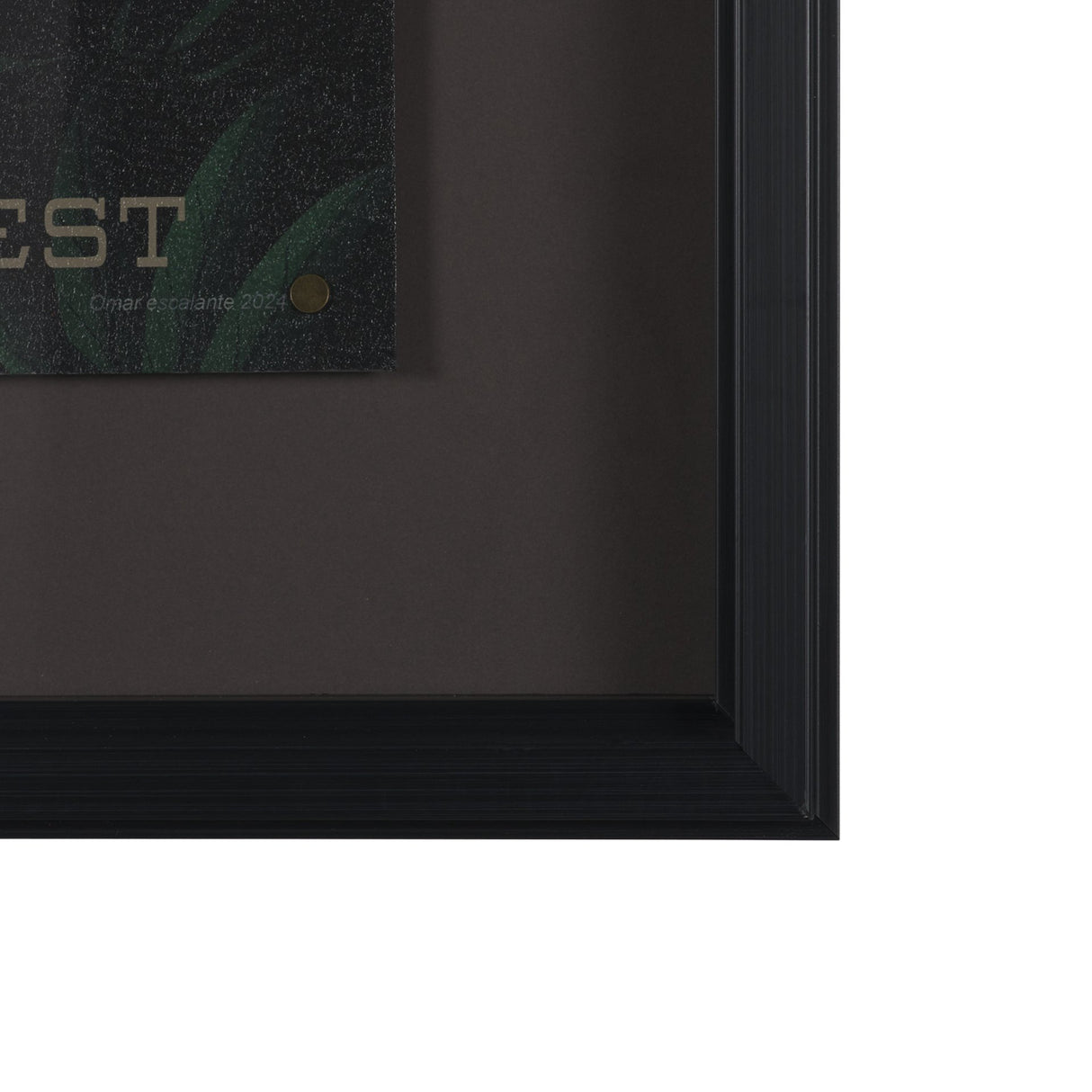 Cryptid Tourism I by Omar Escalante Textured Framed Artwork Matted under Glass from Mercana - Luna Furniture