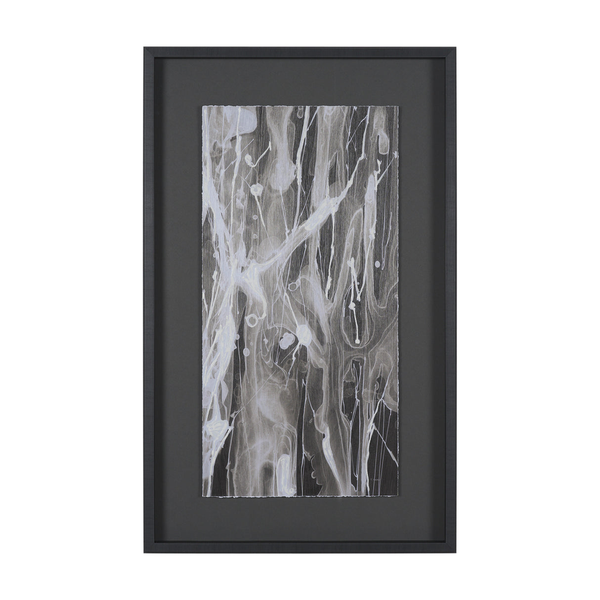 Stratum II by Natalia Boychenko-Tariq Hand-Embellished Textured Framed Artwork Matted under Glass from Mercana - Luna Furniture