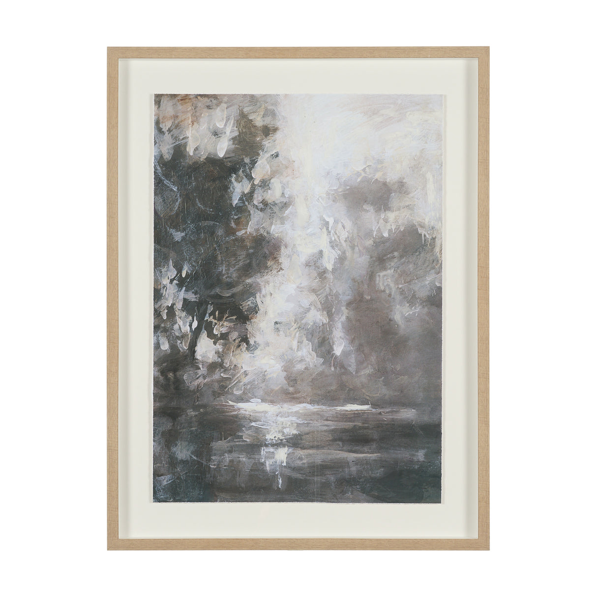 Forest Whispers II by Mercana Studio Hand-Embellished Textured Framed Artwork Matted under Glass from Mercana - Luna Furniture