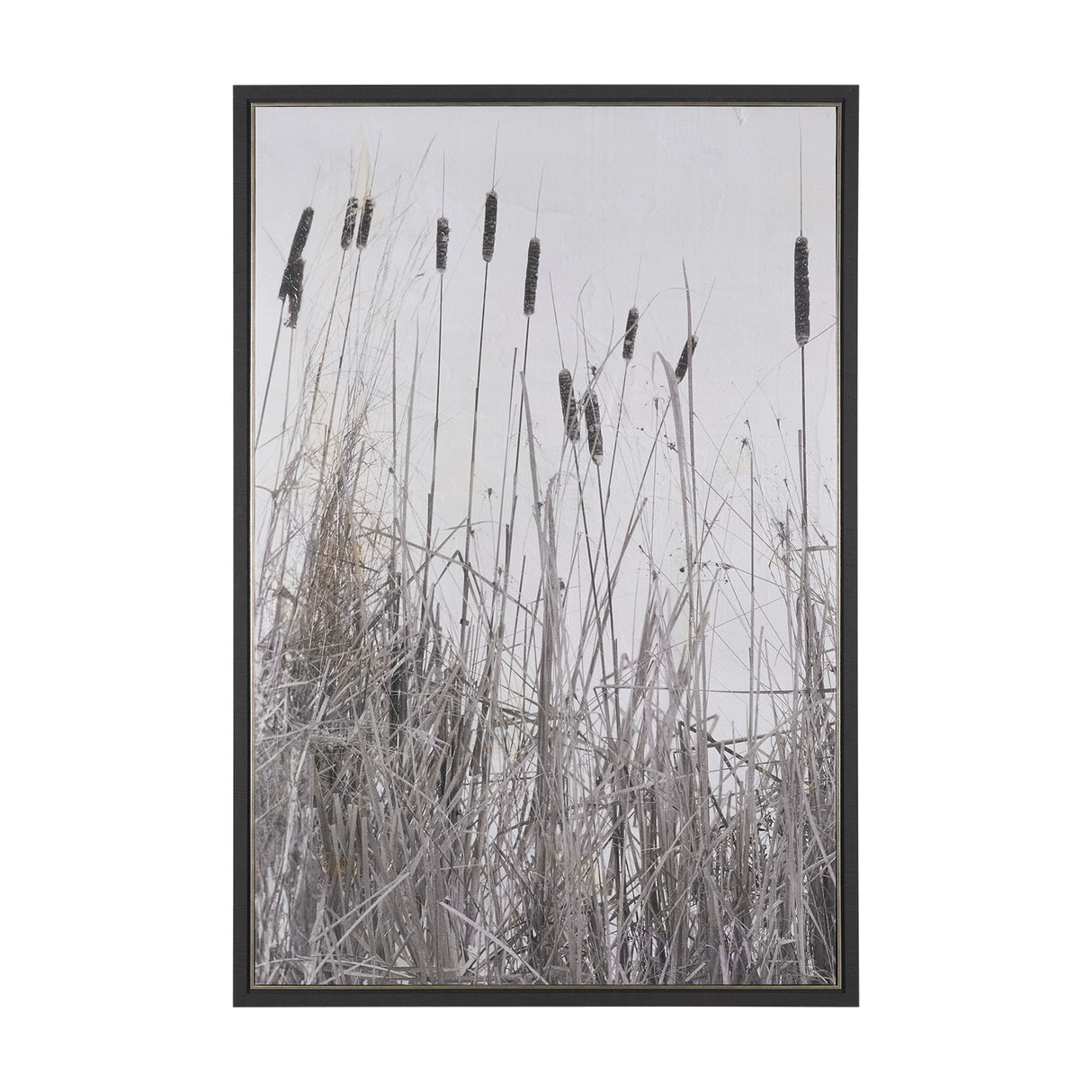 Kate Rushes I by Deborah Revell Hand-Embellished Textured Framed Canvas Artwork from Mercana - Luna Furniture